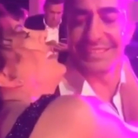 Ünlü çiftin romantik anları