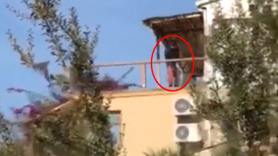 Tanem Sivar'ın köpeklerini öldürmekle suçlanan komşunun şok görüntüleri!