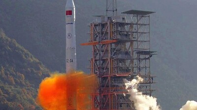 Çin meteoroloji uydusu fırlattı