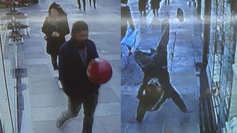 Balona rövaşata atan adam bulundu!