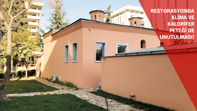 Sultan 5. Murat'ın av köşküne parke zemin, cam tavan!