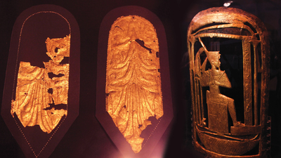 Mısır firavunu Tutankamon'un hazinesi ilk kez sergileniyor