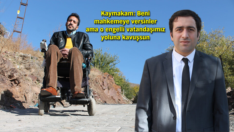 Kaymakamın azmi, engelli Cahit'i ev hapsinden kurtardı