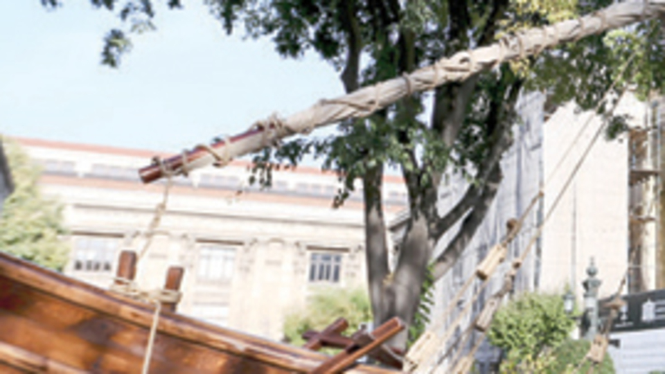 1200 yıllık tekne müzede