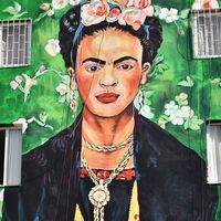 Mersin'de duvarlar Frida Kahlo ile renklendi
