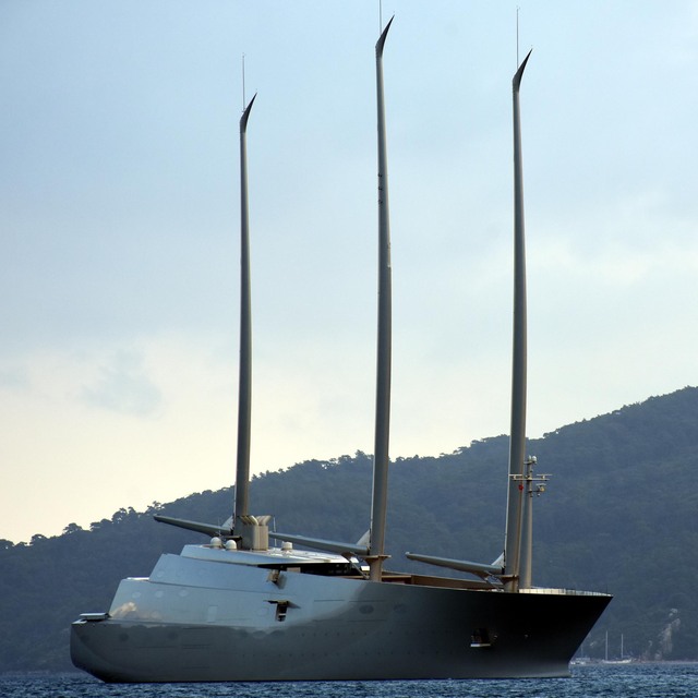 450 milyon dolarlık yelkenli yat Marmaris'te