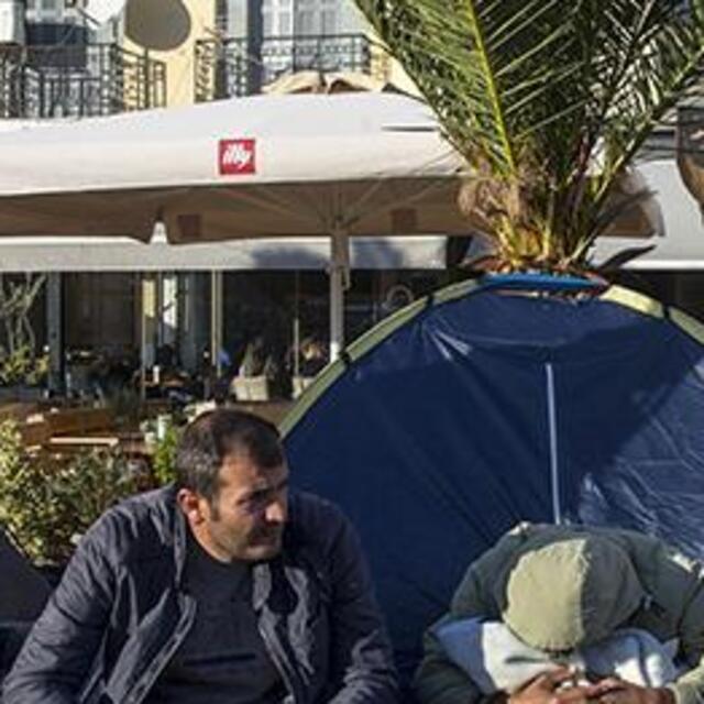 Midilli'de sığınmacı karşıtı gerginlik