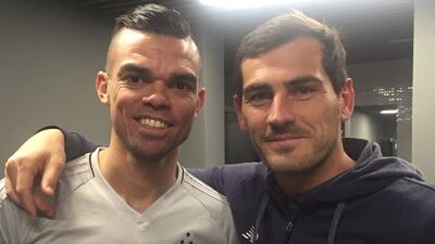 Casillas ve Pepe bir arada: 'Pepitoooo´