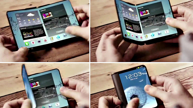 iPhone'dan sonra Samsung da X dedi! İşte katlanan telefon