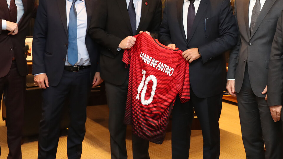 Infantino'dan TFF'ye ziyaret
