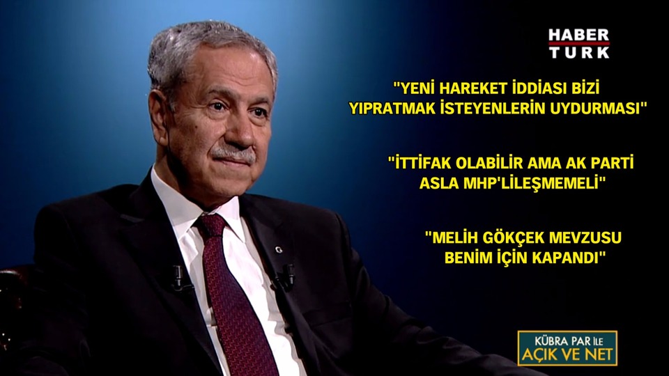 Bülent Arınç: Beni yok etmek istediler