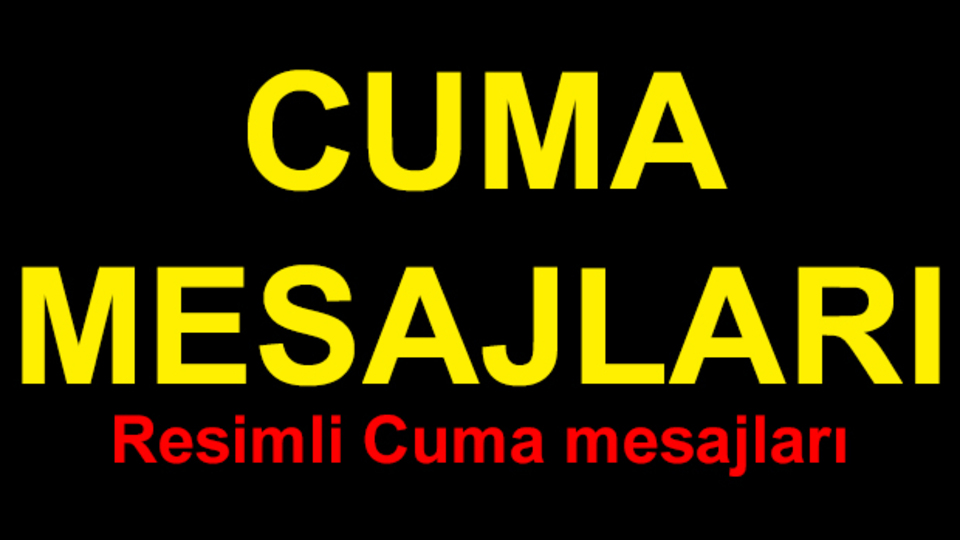 En güzel Cuma mesajları