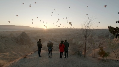 "Yeni Gelin" ekibi Kapadokya'da!