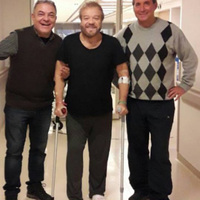 Usta sanatçı kaza geçirdi!