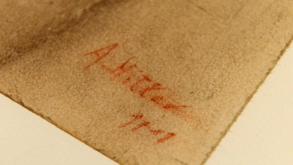 Eskici pazarından 75 cente alınan resim orijinal Hitler eseri çıktı