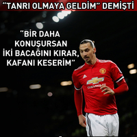 Zlatan yine yaptı yapacağını!