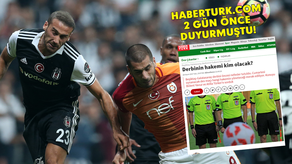 Derbinin hakemi belli oldu