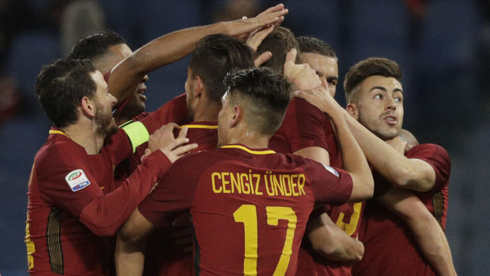 Cengiz Ünderli Roma, SPAL'ı devirdi