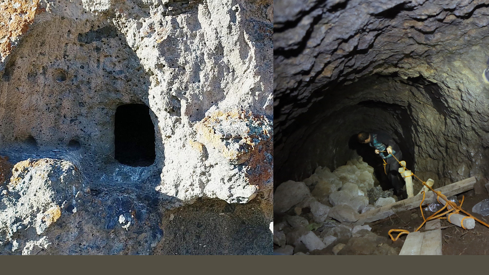 Erzurum'da tarihi keşif! 50 metre derinlikte tünel bulundu
