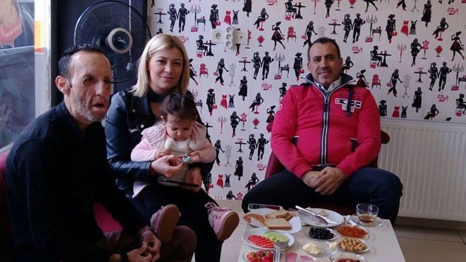 Haluk Levent, Recep Sert'i ziyaret etti