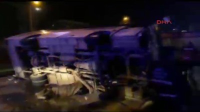 Bursa'da feci kaza: 4 ölü 11 yaralı