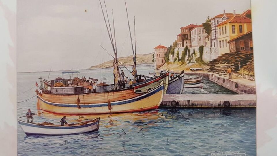 71 yaşındaki ressam fırçasıyla Alaplı'yı tanıtıyor