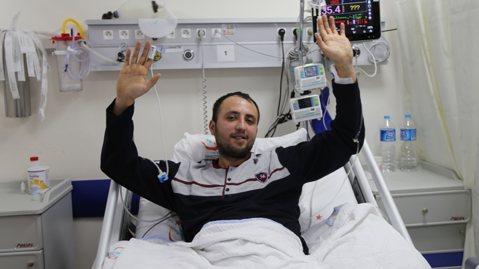 Felçli genç 'mekanik trombektomi'yle sağlığına kavuştu