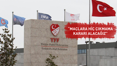 Türk futbolunda kriz!