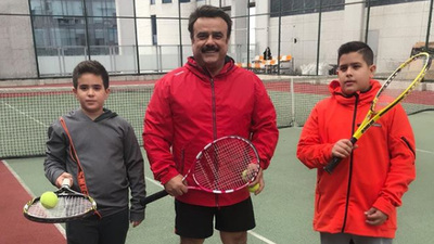 Serttaş'ın tenis aşkı