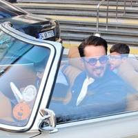 Çağla podyumda, çocuklar babada