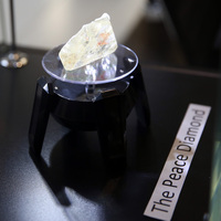 709 karatlık 'Barış Elması' açık arttırmada satıldı!