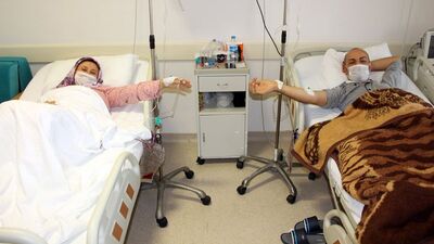 "Hastalıkta ve sağlıkta" diyerek 8 yıllık eşine böbreğini verdi