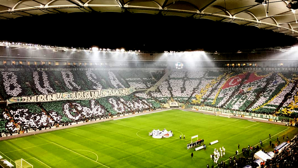 Bursa'da görsel şov!