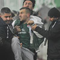 Volkan'a tepki gösteren taraftar gözaltına alındı!