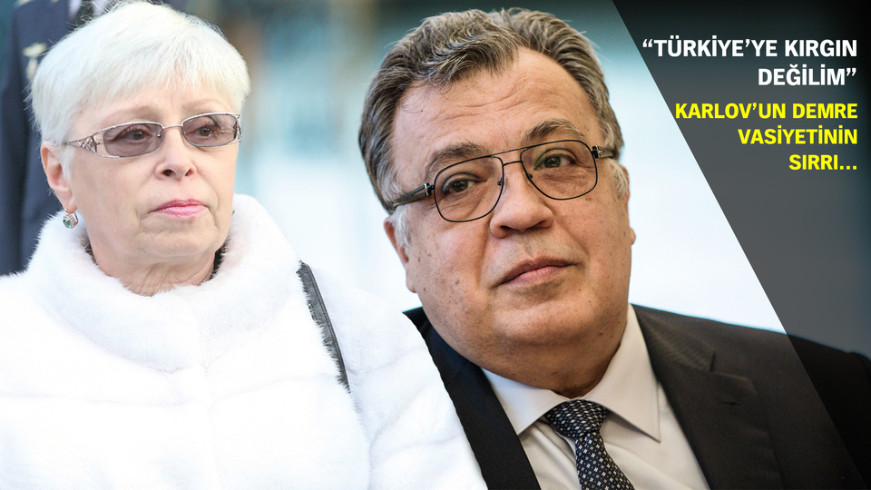 Suikast kurbanı Rus Büyükelçi Karlov'un eşi ilk kez Habertürk'e konuştu