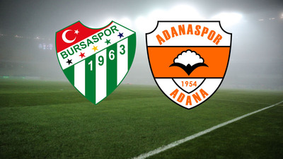 Bursaspor'un konuğu Adanaspor