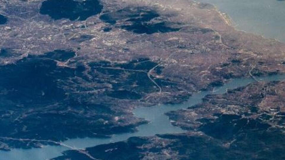 NASA astronotundan 'İstanbul' paylaşımları!
