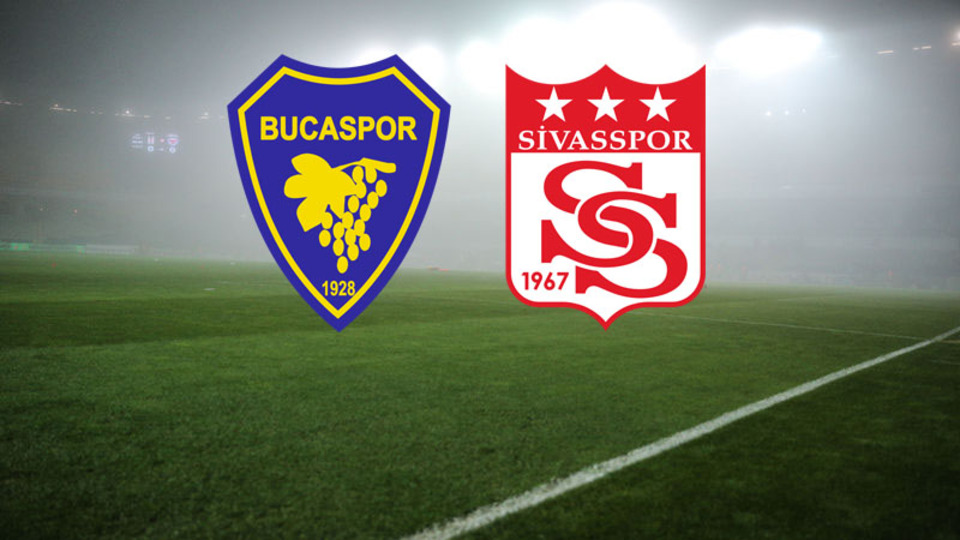 Bucaspor'un konuğu Sivasspor