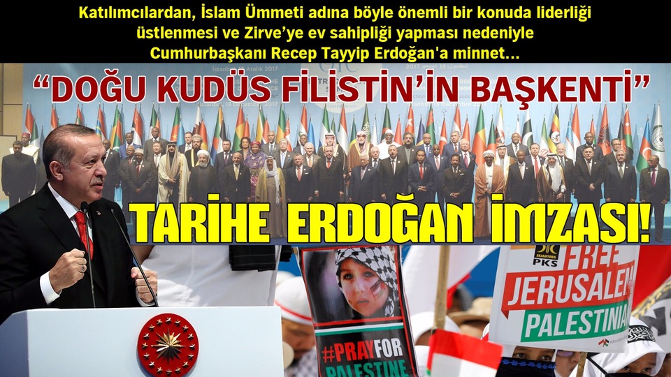 "Doğu Kudüs Filistin'in başkenti"