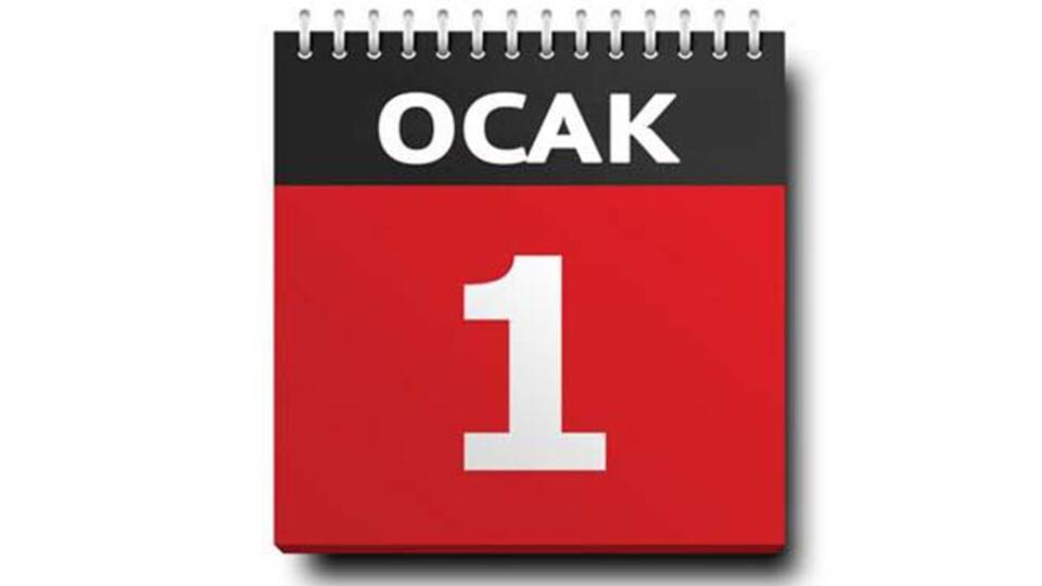 1 Ocak (Yılbaşı) tatil mi? - İşte 2018 resmi tatiller