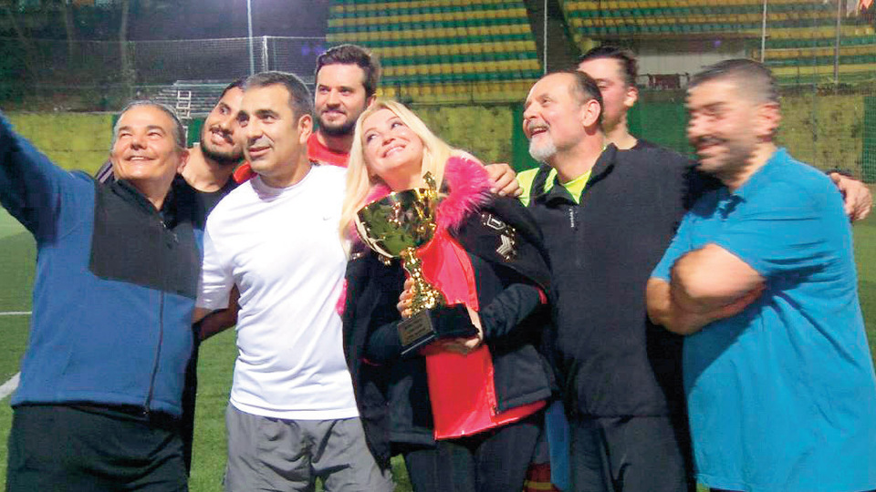 Zahide'nin yıldızları sahada