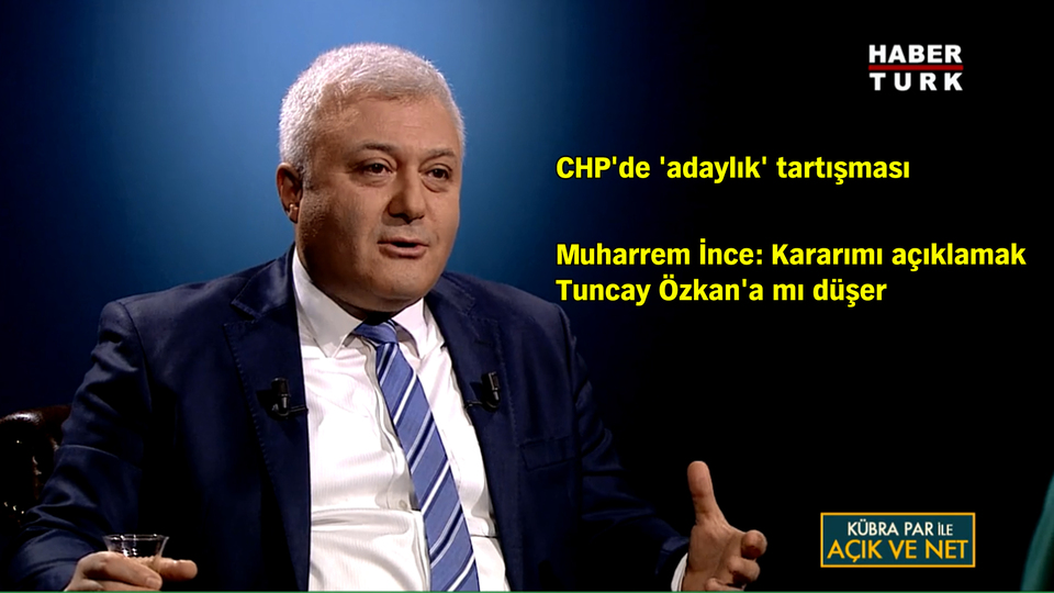 Muharrem İnce'den Tuncay Özkan'a tepki