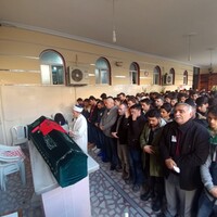 Çatışmanın ortasında kalarak öldürülen genç son yolculuğuna uğurlandı