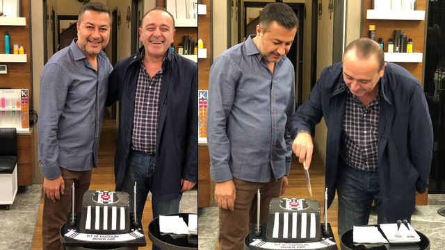 Ömer Sabancı'ya 25 yıllık berberinden doğum günü sürprizi!