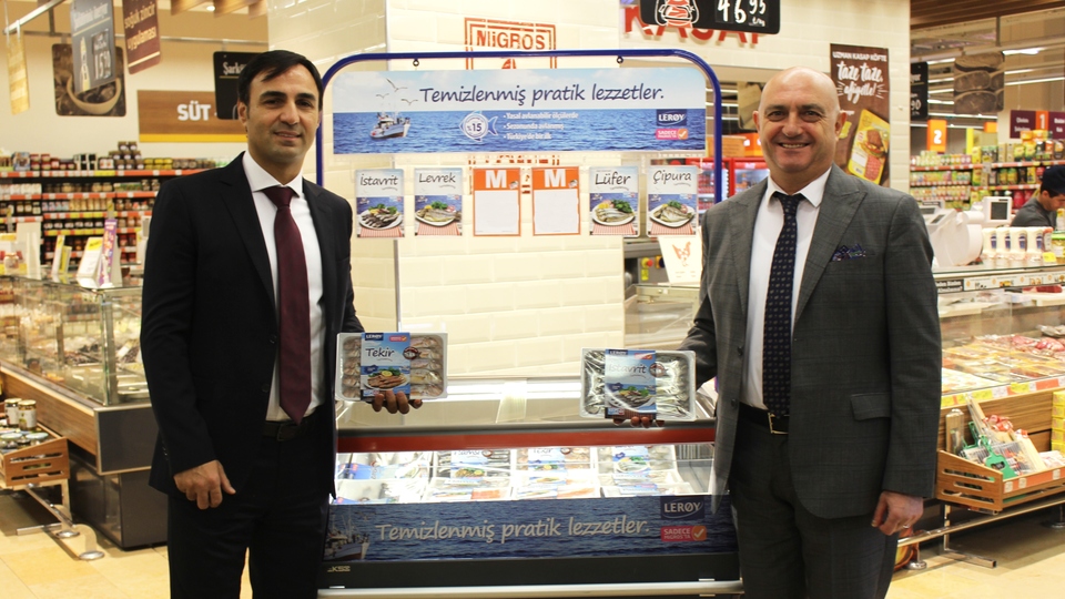 Migros balık satışını 860 mağazasına yaydı