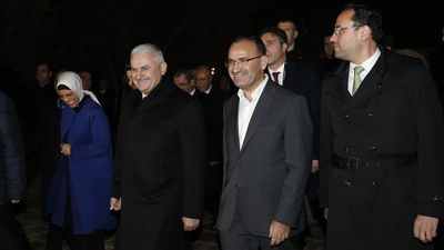 Başbakan Yıldırım Nahçıvan'dan ayrıldı