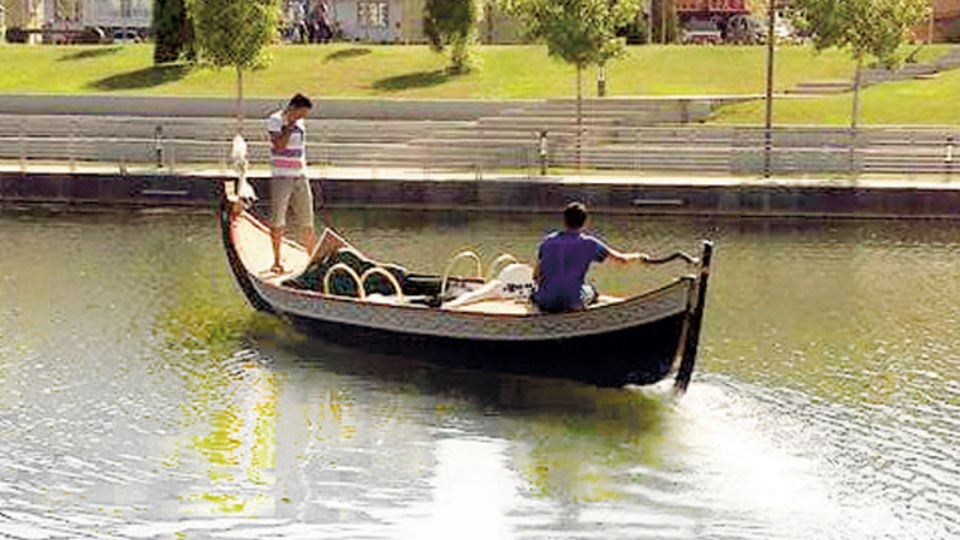 Kırşehir'de gondol sefası!