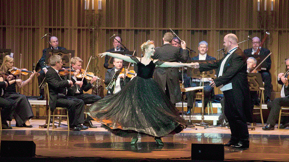 Yeni yıl konserinde Viyana gecesi