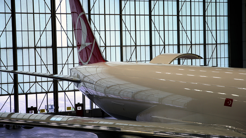 THY'nin devasa yeni uçağı İstanbul'da!