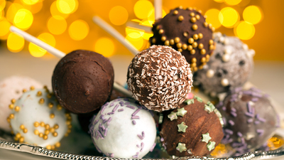 Yılbaşı çikolatası topları